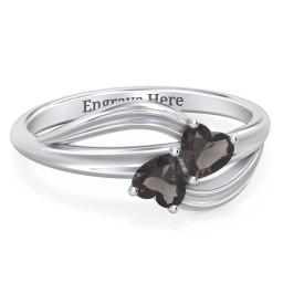 A "Couple" of Hearts Ring