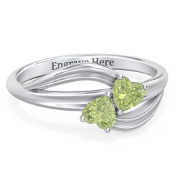 A "Couple" of Hearts Ring