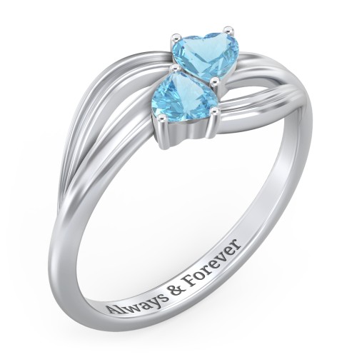 A "Couple" of Hearts Ring
