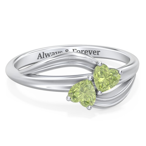 A "Couple" of Hearts Ring