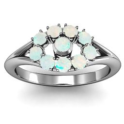 3 to 10 Stone "Solar" Ring