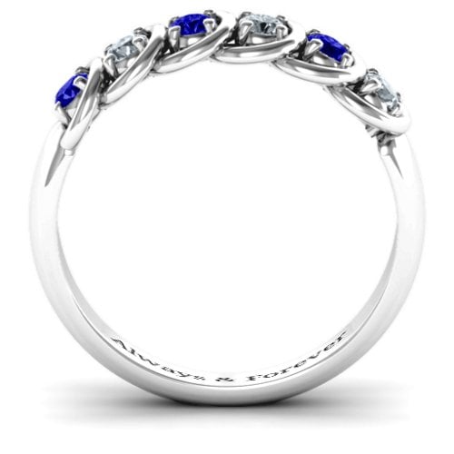 6 to 9 Stones in Halo Ring