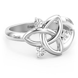 Siobhán Celtic Knot Ring