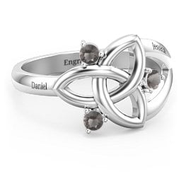 Siobhán Celtic Knot Ring