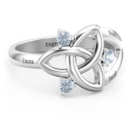 Siobhán Celtic Knot Ring