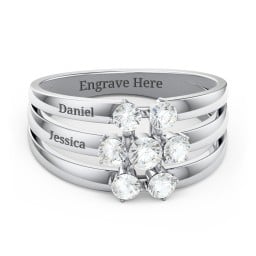 Spidra' Round Centre Ring