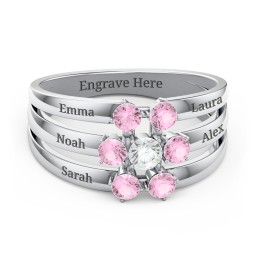 Spidra' Round Centre Ring