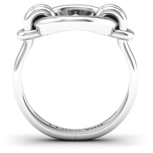 Classic Karma Ring – Sterling Silver