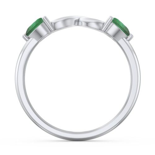 Two Hearts to Infinity Ring