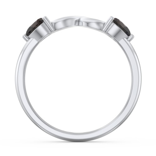 Two Hearts to Infinity Ring