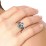 Garden Party Ring – Sterling Silver with Diamond, Citrine, Ruby, and Emerald