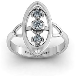 "Soulful Window" Ring