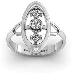 "Soulful Window" Ring