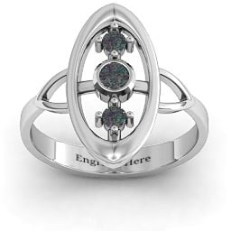 "Soulful Window" Ring