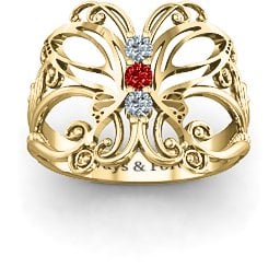 Precious Butterfly Ring