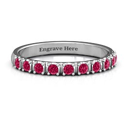 Magical Affinity Ring in 925 Sterling Silver with Ruby
