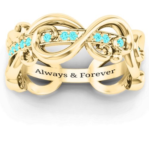 Imperative Love Infinity Ring