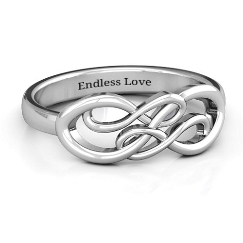 Everlasting Infinity Ring – Sterling Silver