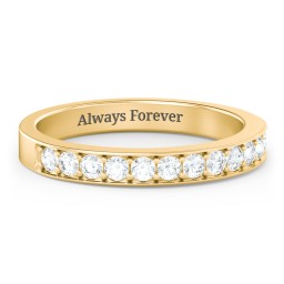Classic Half Eternity Ring