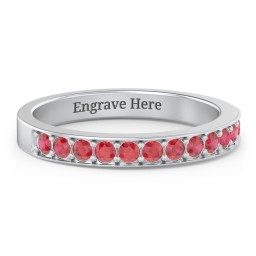 Classic Half Eternity Ring