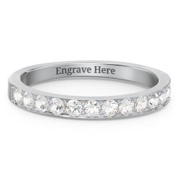 Classic Half Eternity Ring