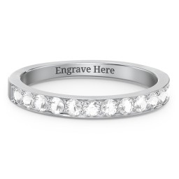 Classic Half Eternity Ring