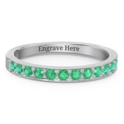 Classic Half Eternity Ring