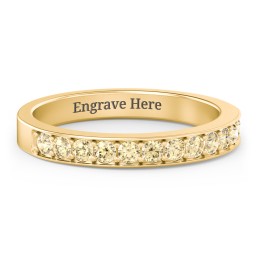 Classic Half Eternity Ring