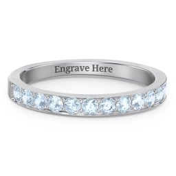 Classic Half Eternity Ring