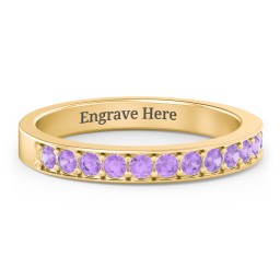 Classic Half Eternity Ring