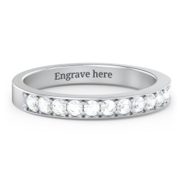 Classic Half Eternity Ring