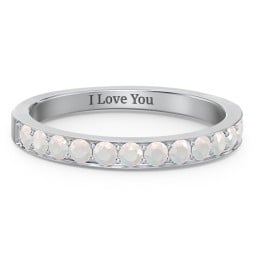 Classic Half Eternity Ring
