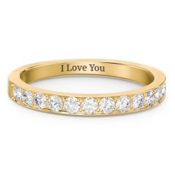 Classic Half Eternity Ring