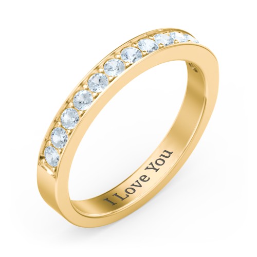 Classic Half Eternity Ring