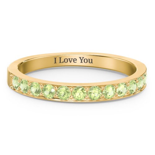 Classic Half Eternity Ring
