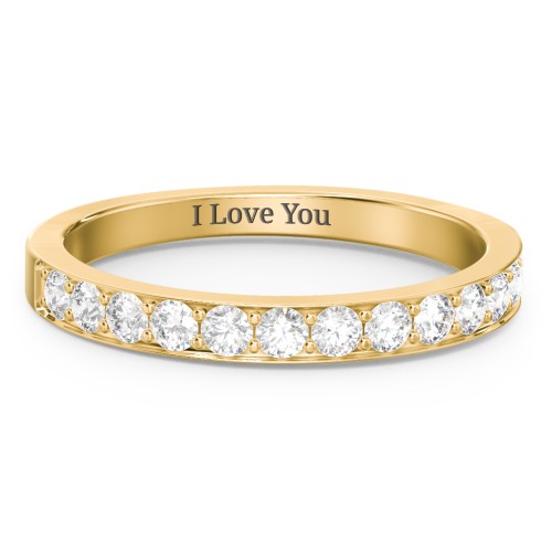 Classic Half Eternity Ring