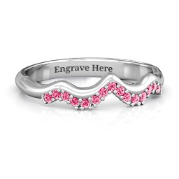 Solitaire Infinity Shadow Band