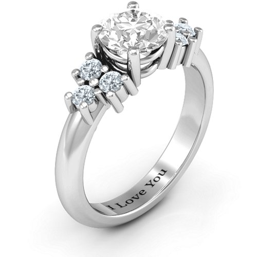 Flourish Engagement Ring