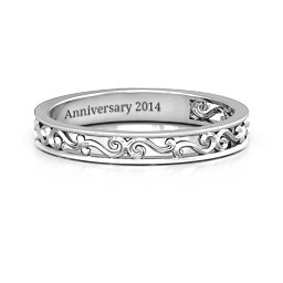 Filigree Band Ring