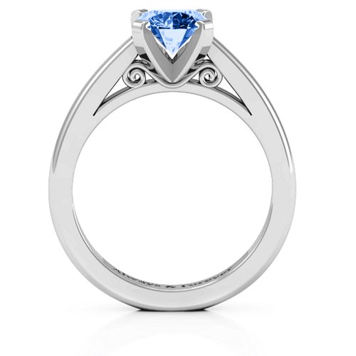 Adoration Solitaire Ring