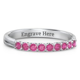 Glimmering Love Ring