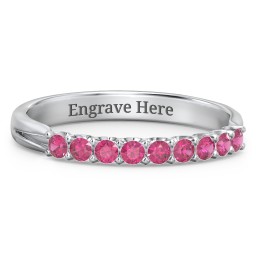 Glimmering Love Ring