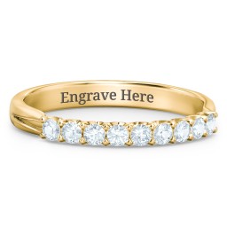 Glimmering Love Ring