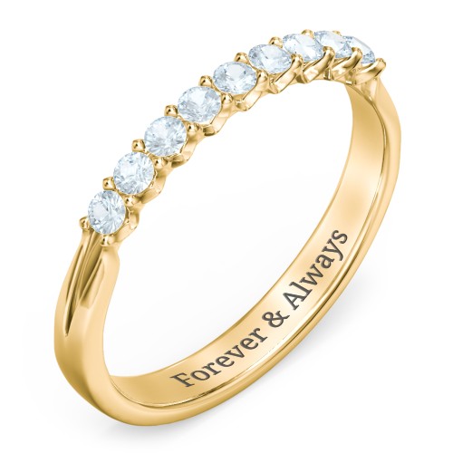 Glimmering Love Ring