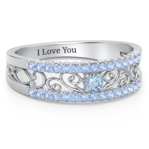 Mesmeric Love Ring