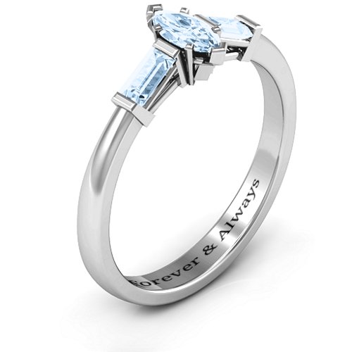 Marquise Cut Love Ring