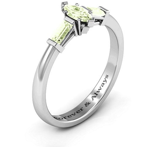 Marquise Cut Love Ring