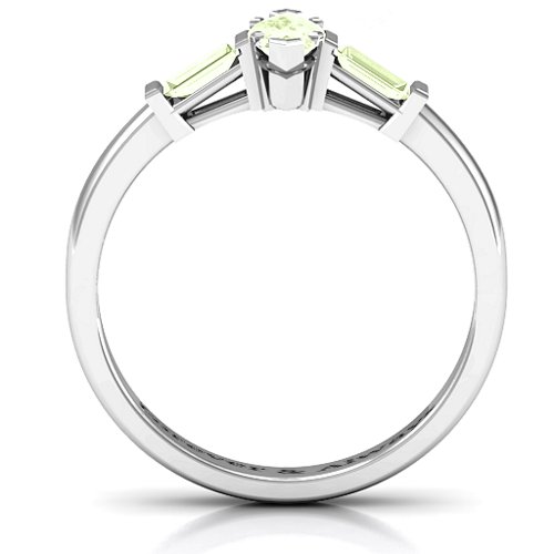 Marquise Cut Love Ring