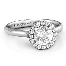 Cherish Her Ring in 925 Sterling Silver