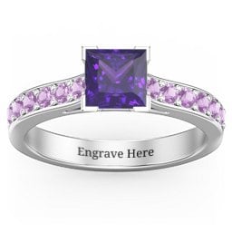 Janelle Princess Cut Ring